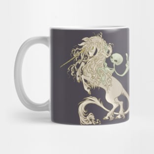 Alien Riding Unicorn Mug